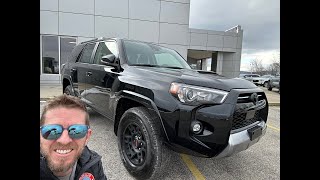 2024 Toyota 4Runner TRD OffRoad Sport Midnight Black Metallic [upl. by Oecam]