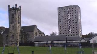 Kincardine tower block demolition [upl. by Eggett]