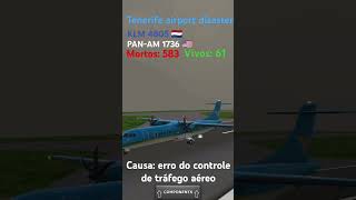 Tenerife airport disaster KLM panam tenerife shortvideo planecrashtfs JoãoGuilhermeu9d3i [upl. by Chrystel]