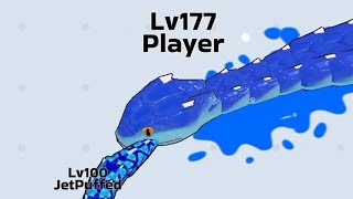 snake clashio max level 🐍 snake clashio gameplay 1 [upl. by Jacobba]