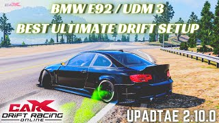 CarX Drift Racing Online  Best UDM 3 Ultimate Drift Setup  PS4XBOXPC [upl. by Jarad]