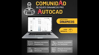 BLOQUES DINAMICOS PRO  AUTOCAD [upl. by Ettener289]