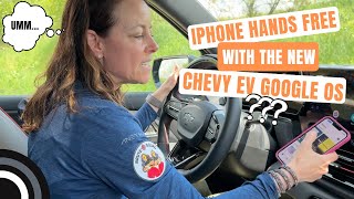 Chevy EV Google Operating System Review [upl. by Esertap405]