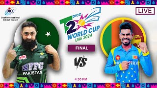 Highlights PAKvsSL  Final  DICC T20 World Cup UAE 2024  Tuesday 12th March [upl. by Eralcyram277]