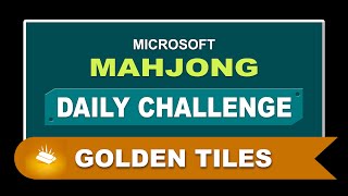 Microsoft Mahjong Daily Challenge October 6 2024  Golden Tiles  Medium [upl. by Netsirhc]