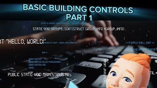 HORIZON WORLDS BUILDING CONTROLS PART 1 TUTORIAL [upl. by Garold]