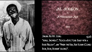 Al Jolson Performs in A Plantation Act  1926 Rare Vitaphone Sound Short Film Audio Enhanced [upl. by Quick717]