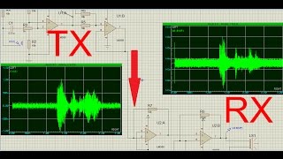 voice transmission using LM358 opamp [upl. by Jecoa]