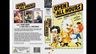 Open All Hours 1990 UK VHS [upl. by Ko]