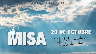 MISA DOMINGO 20 DE OCTUBRE 2024 [upl. by Ydne209]