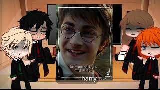 Harry Potter characters react drarry amp romione [upl. by Caesaria461]