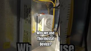 Why we use Thermostat Device electrical electrican electricity electronics temperaturecontrol [upl. by Eseerehc]