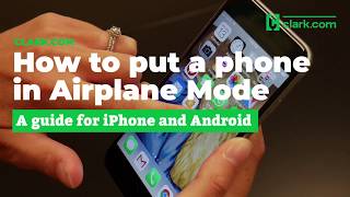 How to Put Your Phone in Airplane Mode [upl. by Narcho599]