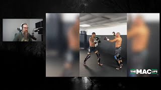 New Sparring Footage with Sean Strickland and Alex Pereira [upl. by Travus]