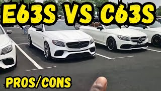 E63s vs C63s owner review [upl. by Richma]