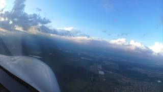 Approach and Landing Speyer EDRY Runway 34 straightin [upl. by Dazraf]