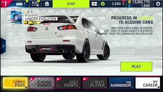 Asphalt 9 Legends in Garage Level 1 with Season Tokens 💁 [upl. by Aivatal]