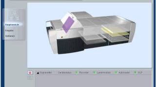 Heidelberg Suprasetter 105 Plate Loading Animation [upl. by Ganny144]