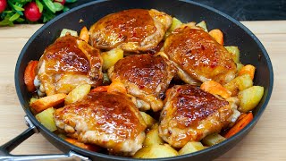 ¡Nunca he comido muslos de pollo así 🔝 ¡5 recetas simples y deliciosas con caderas de pollo [upl. by Severen]