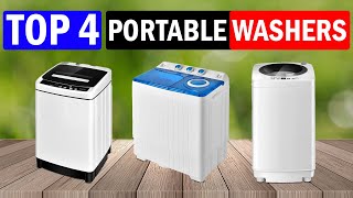 👉 Best Portable Washing Machines of 2023  TOP 4 Picks Best Review [upl. by Kcyrred333]