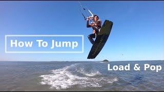 How To Kiteboarding Jump Load and Pop [upl. by Minda]