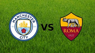 M city vs roma hard match [upl. by Yelyah334]