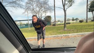 Crackhead tries to steal my car amp South OC Cars n Coffee [upl. by Tiloine250]