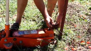 How to Remove a Fencepost With Ease [upl. by Cela]