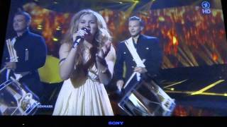 Emmelie De Forest  Only Teardrops 2013 Eurovision [upl. by Anauqat]