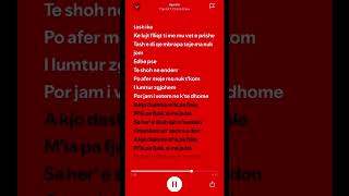 Capital T Orgito Dapa  EgoisteLYRICS lyrics capital albania [upl. by Ambrosane229]