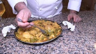 Paella Valenciana Ricetta Originale [upl. by Neyr]