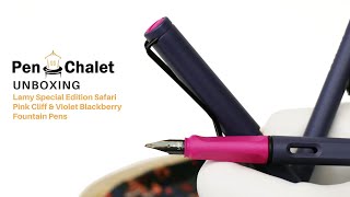 TWO NEW COLORS Lamy Special Edition Safari 2024 Fountain Pens [upl. by Nossah]