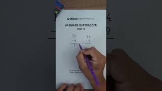 🤩 MACETE para Algumas Subtrações shorts viral matemática [upl. by Elsinore]