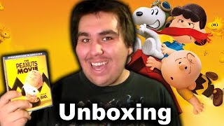 The Peanuts Movie BluRay  DVD Unboxing [upl. by Alia]