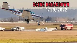 Beechcraft K35 Bonanza Crash in Salem Oregon [upl. by Ariane]