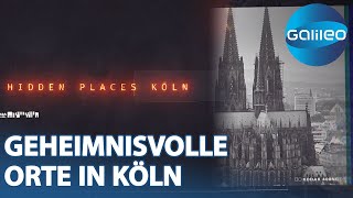 Versteckt und entdeckt Vier geheimnisvolle Orte in Köln  Galileo  ProSieben [upl. by Ardnahcal217]