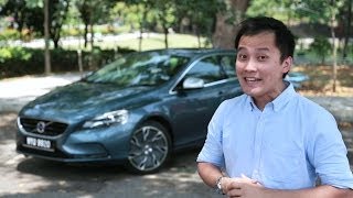 Volvo V40 T5 review  AutoBuzzmy [upl. by Bovill]