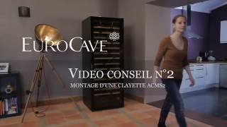 Tutoriel vidéo  Comment installer une clayette coulissante Premium dans votre cave à vin EuroCave [upl. by Jeavons]