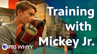 Training with Boxing Coach Mickey Rosati Jr  You Oughta Know [upl. by Hoshi]