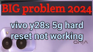 vivo y28 5g hard reset not working [upl. by Moyers787]