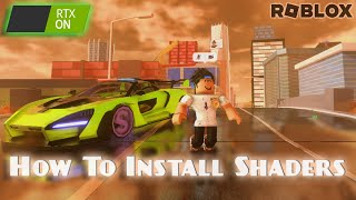 How To Get Shaders On Roblox 2024 Bloxshade [upl. by Odicalp]