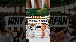 Why I left Japan japaneseculture [upl. by Dub]