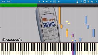 NOKIA 3120 RINGTONES IN SYNTHESIA [upl. by Llerraj453]