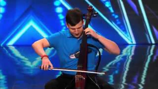 Emil amp Dariel Cello Players Rock With Jimi Hendrix Cover Americas Got Talent 2014 [upl. by Sekoorb]