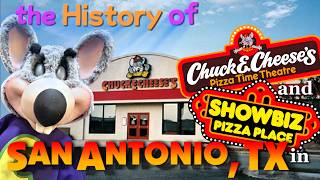 History of Chuck E Cheese and Showbiz Pizza in San Antonio Texas [upl. by Jenifer816]