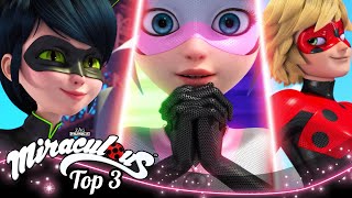 MIRACULOUS  🐞 NUEVOS PODERES 🔝  TEMPORADA 3  Las Aventuras de Ladybug [upl. by Mariette]