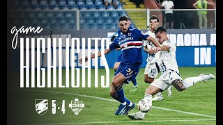 SAMPDORIA 1 5  4 1 COMO  Coppa Italia  Highlights [upl. by Cram]