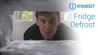 How to defrost your fridge freezer  by Indesit [upl. by Eikcid939]