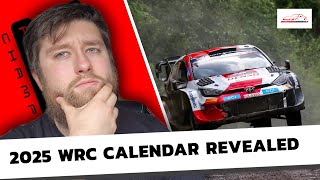 2025 WRC Calendar Confirmed [upl. by Phenice123]