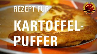 Omas Blitzrezept für schnelle Kartoffelpuffer Reibekuchen oder Klitscher aus der DDR [upl. by Sandell]